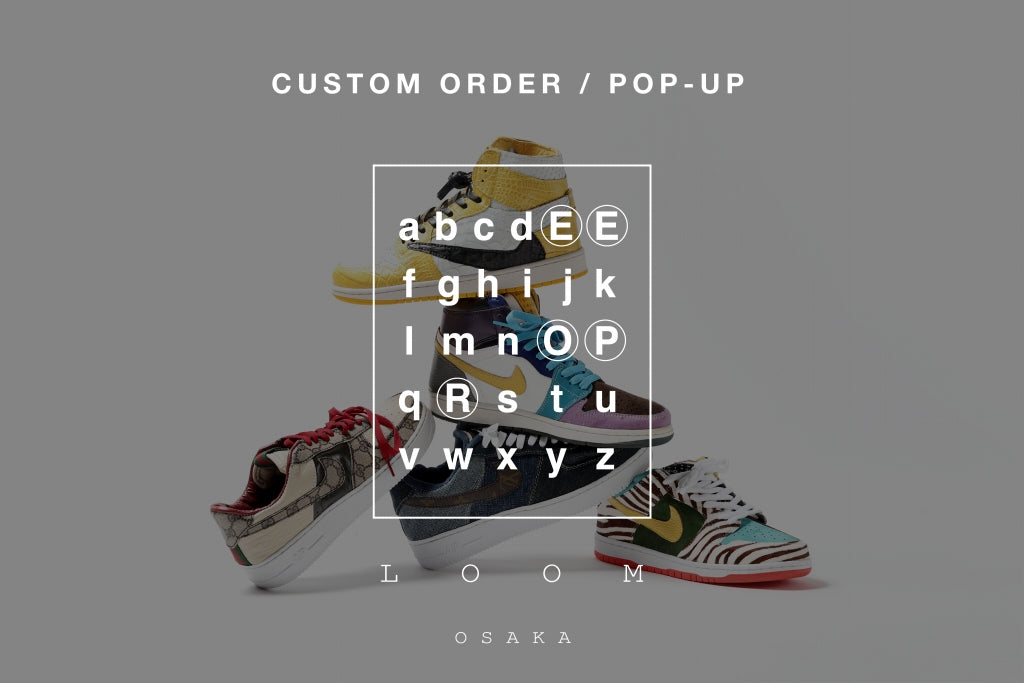 OPERE SHOES カスタムスニーカー 公式通販 LOOM OSAKA ONLINE STORE