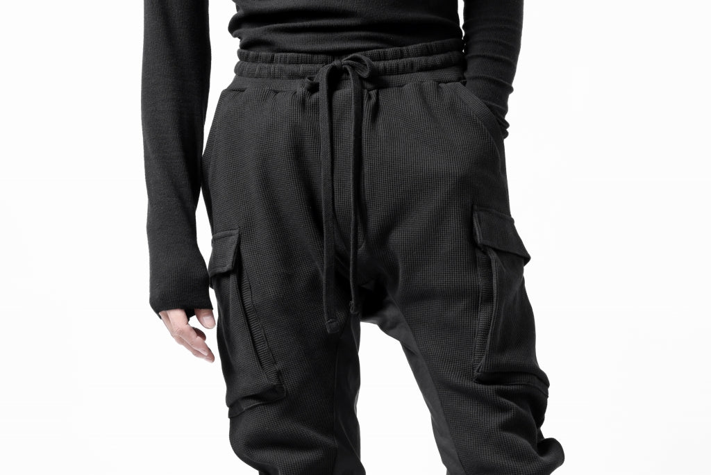 thom/krom WORKED EASY JOGGER PANTS / WAFFLE JERSEY