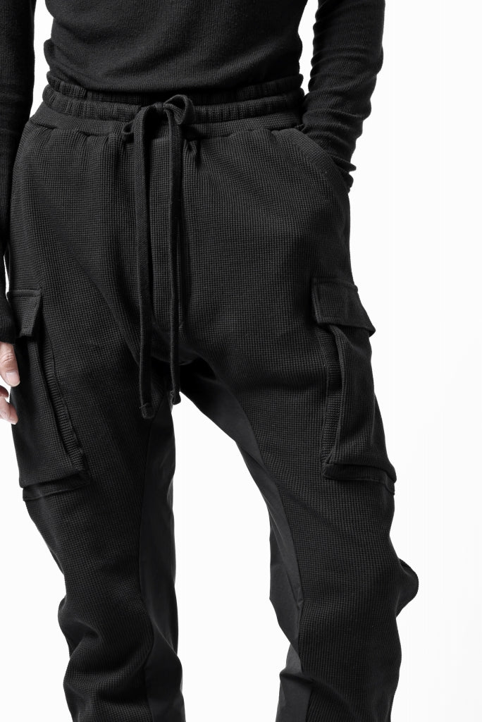 thom/krom WORKED EASY JOGGER PANTS / WAFFLE JERSEY