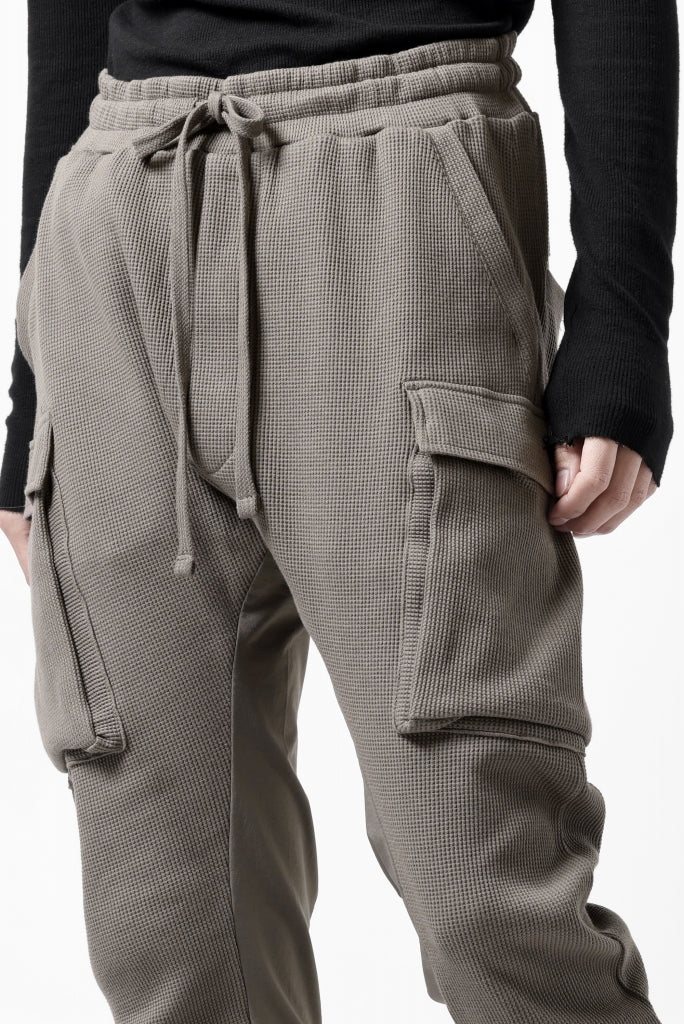 thom/krom WORKED EASY JOGGER PANTS / WAFFLE JERSEY