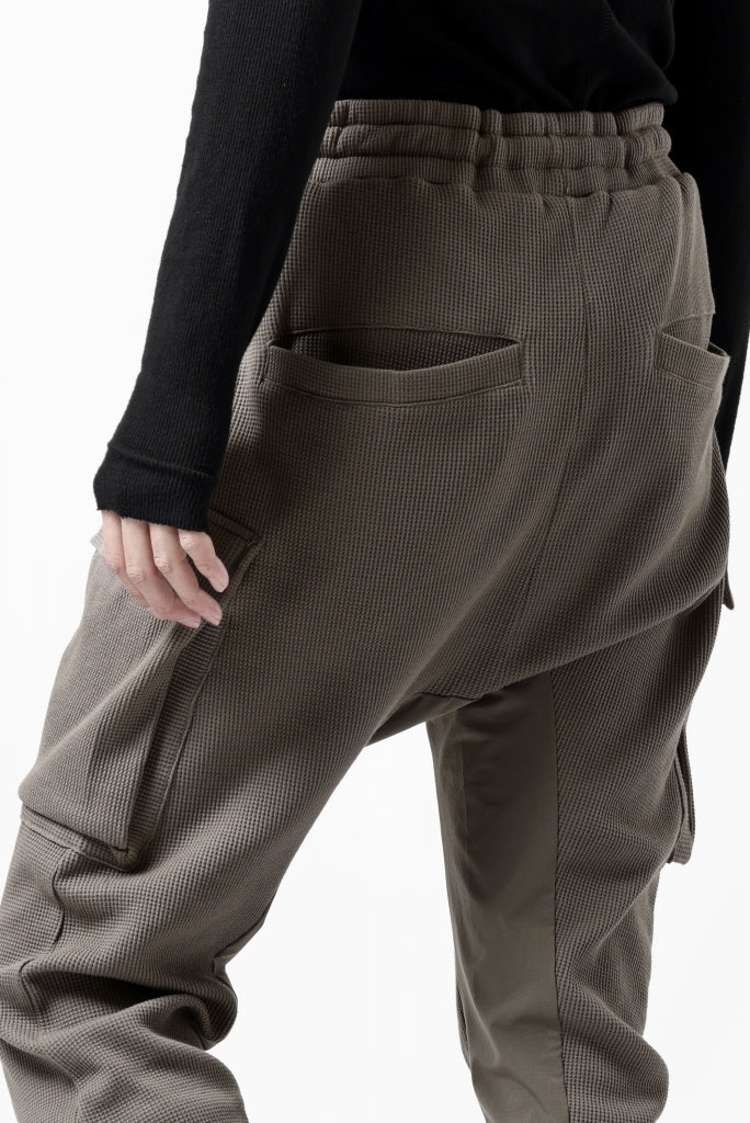 thom/krom WORKED EASY JOGGER PANTS / WAFFLE JERSEY