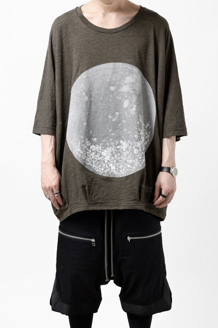 A.F ARTEFACT DOLMAN BIG TEE / ABSTRACT PRINT Ver. / SLAB JERSEY