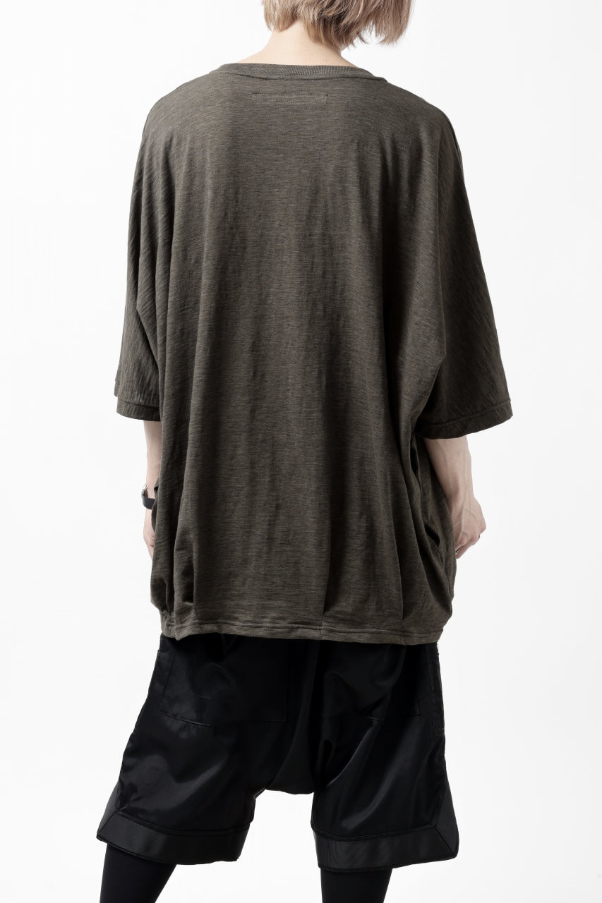 A.F ARTEFACT DOLMAN BIG TEE / ABSTRACT PRINT Ver. / SLAB JERSEY