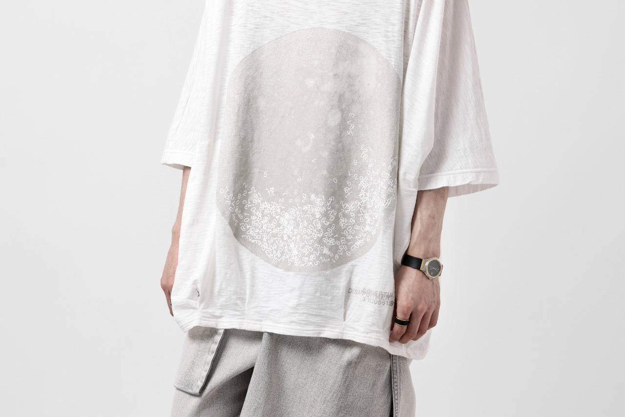 A.F ARTEFACT DOLMAN BIG TEE / ABSTRACT PRINT Ver. / SLAB JERSEY