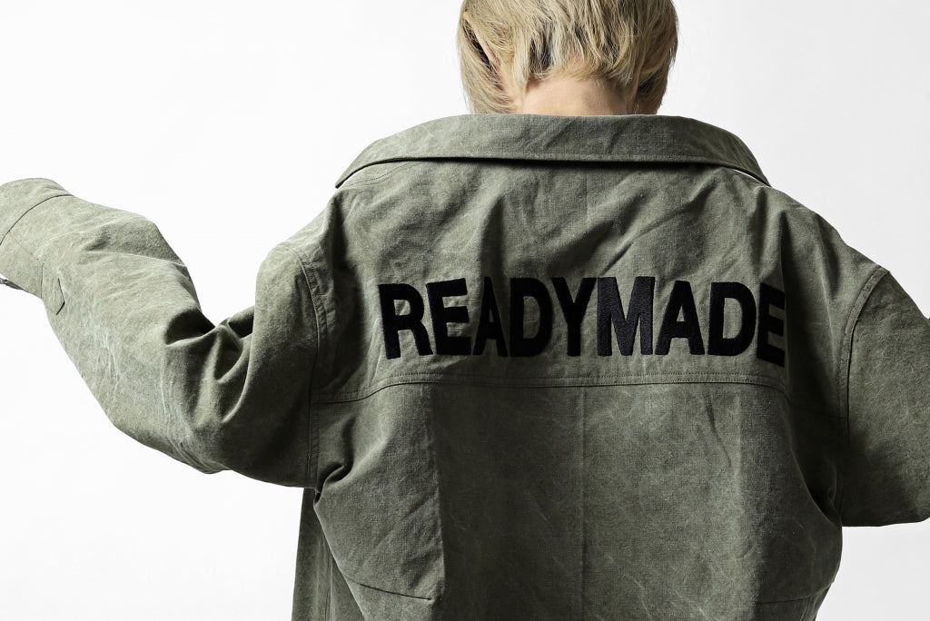 READYMADE | NEW ARRIVAL - "OVERSIZE SHIRT/US ARMY TENT-SHELL"