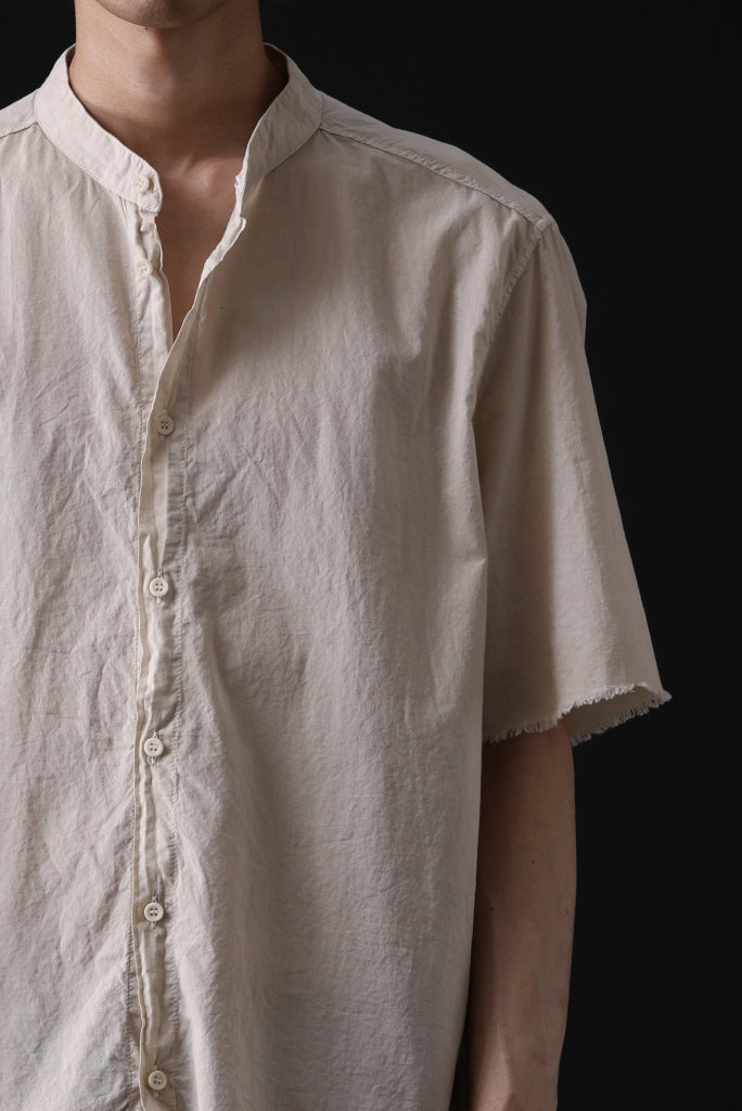 daub DYEING MINIMAL SS SHIRT / ORGANIC COTTON