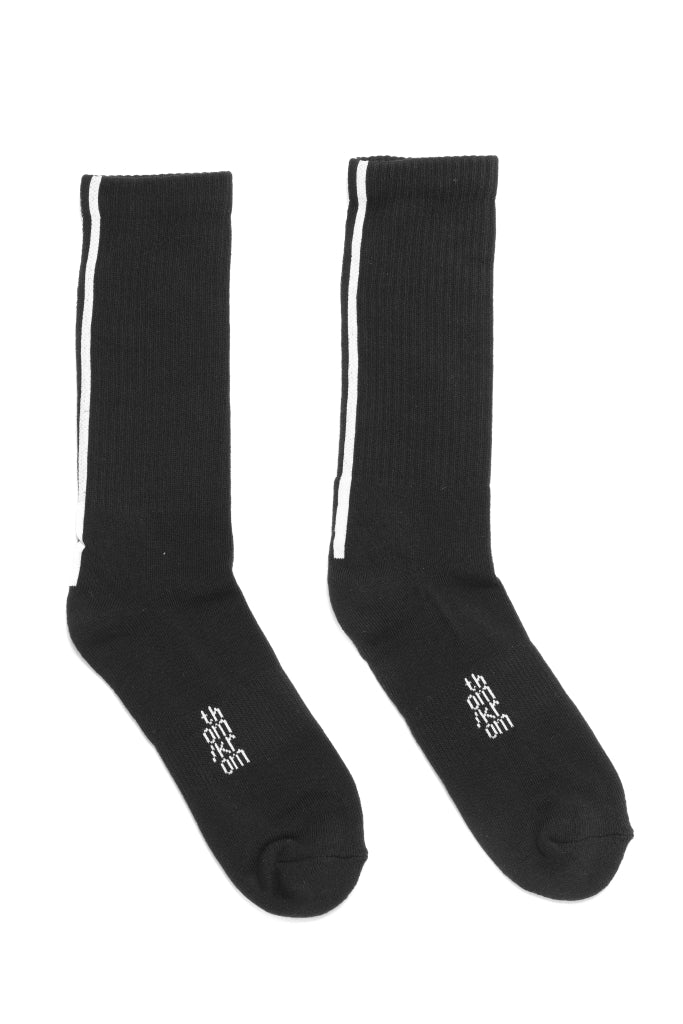 thom/krom HIGH SOCKS / BACKLINE and LOGO