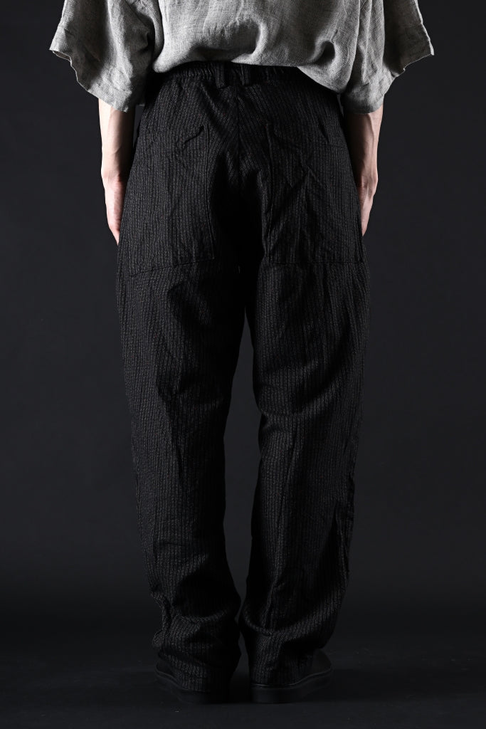 _vital easy straight trousers / sean hell twisted heather