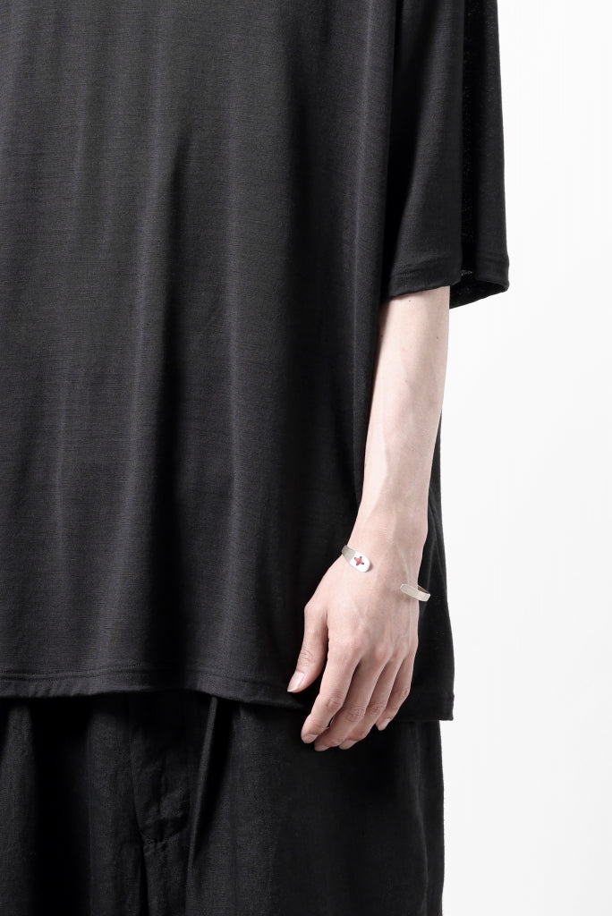 CAPERTICA OVERSIZED S/S TEE / SUPER 120s WASHABLE WOOL JERSEY