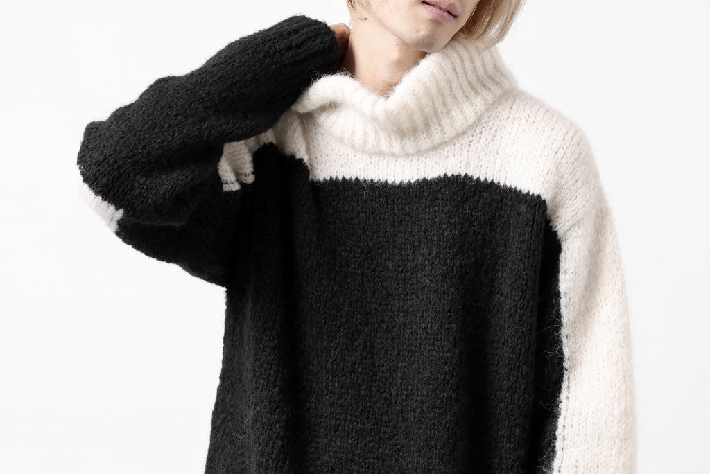 thomkrom HIGH COLLAR KNIT PULLOVER / ALPACA WOOL