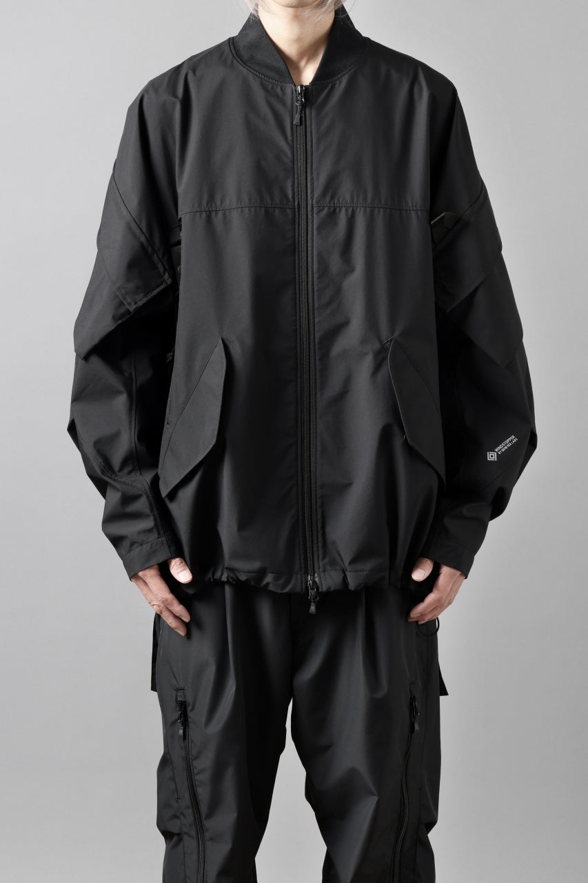 D-VEC x ALMOSTBLACK MA-1 BLOUSON / WINDSTOPPER BY GORE-TEX LABS 3L S.R.G.