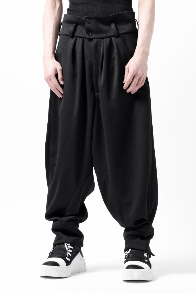 vital x DEFORMATER.® exclusive TAILOR WIDE TAPERED PANTS / GAUDI SMOOTH JERSEY