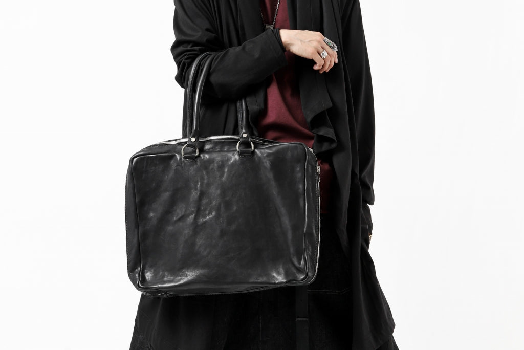 incarnation ZIP TOTE-BRIEF BAG / CALF SHOULDER