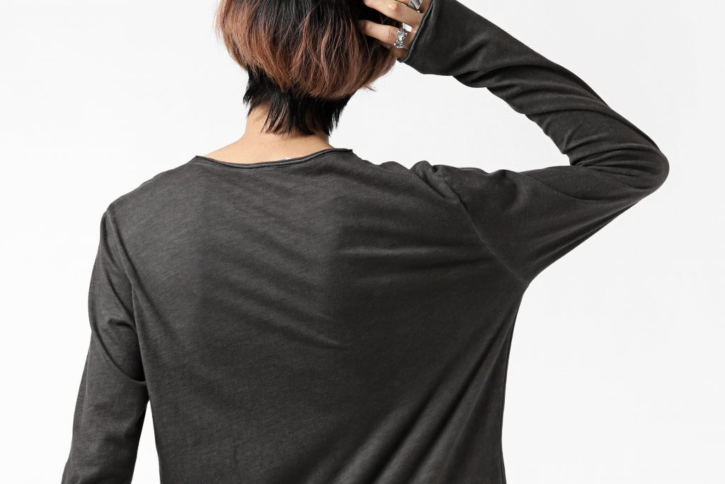 daub DYEING LS CUT SEWN CHEST POCKET DETAIL / C.JERSEY