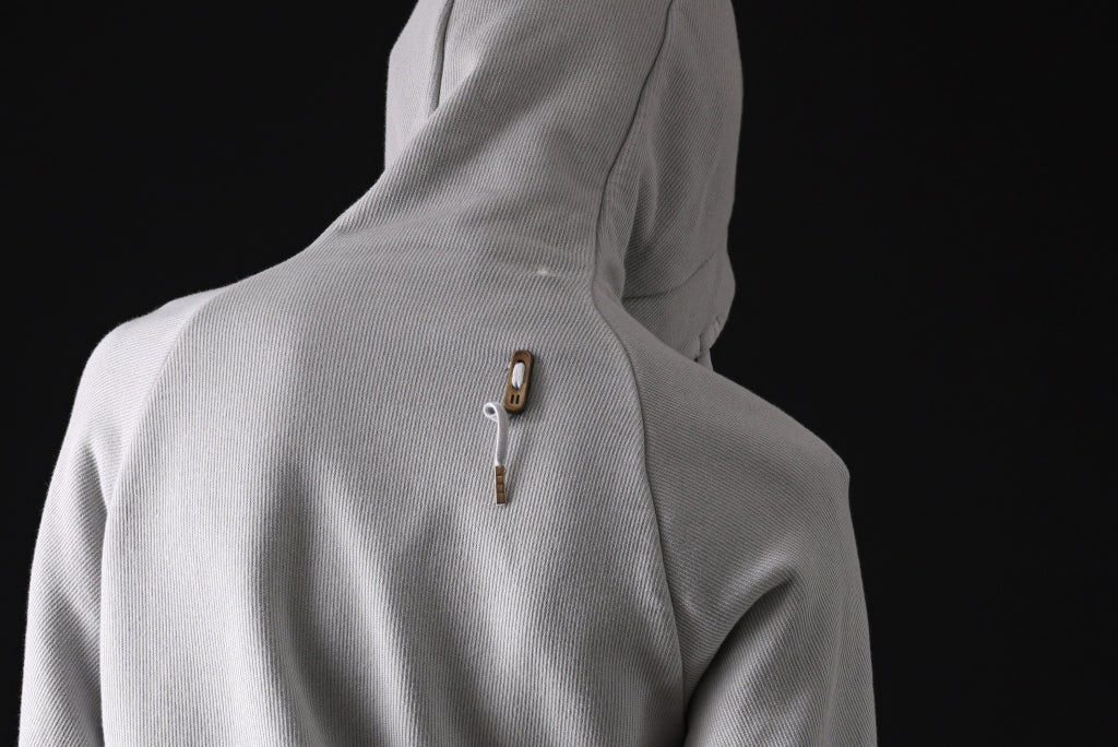 BORIS BIDJAN SABERI HOODY PULLOVER / VINYL COATED & NICKEL PRESSED "HOODY2-FTT00008"