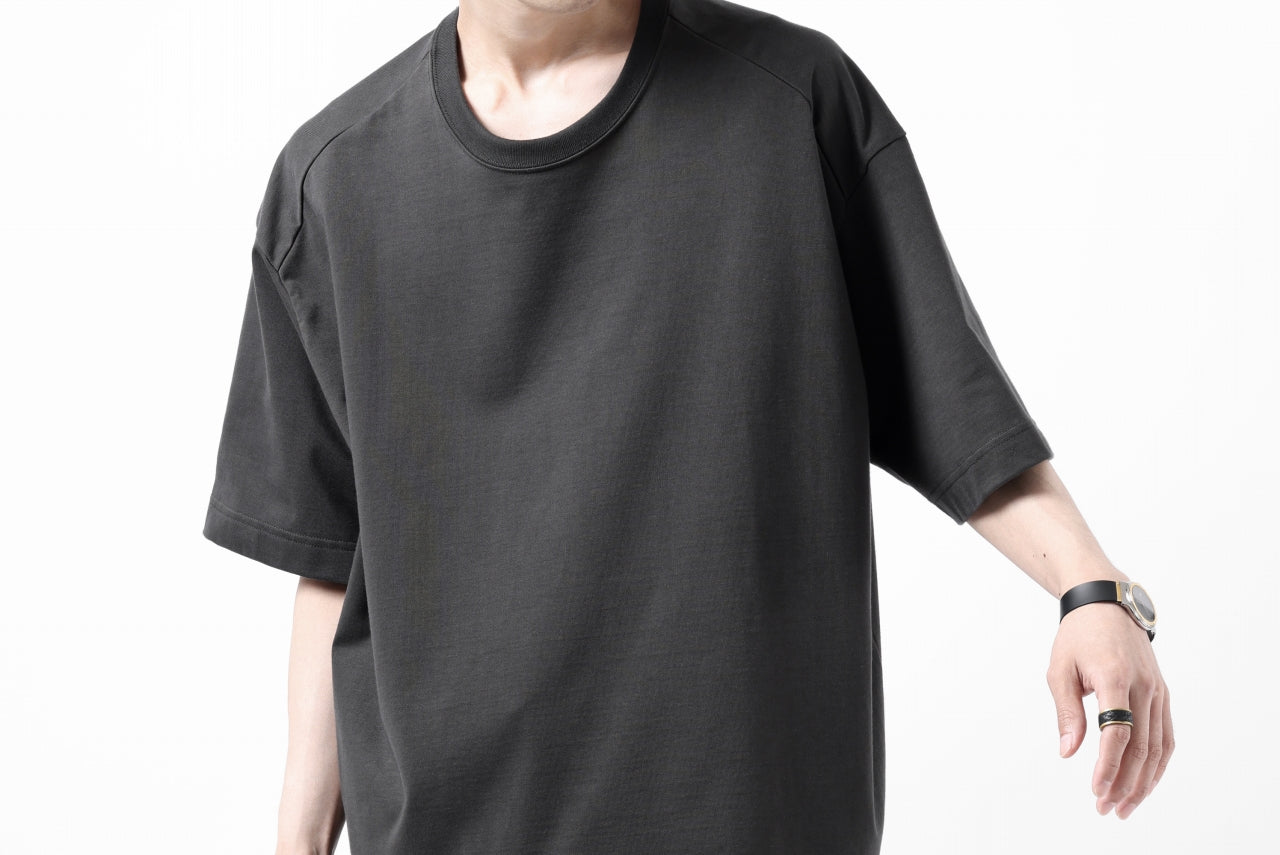 CAPERTICA OVERSIZED H/S TEE / SUVIN COTTON COMPACT JERSEY