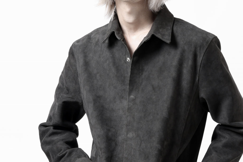 New Arrival | Isamu Katayama Backlash Leather Shirt.