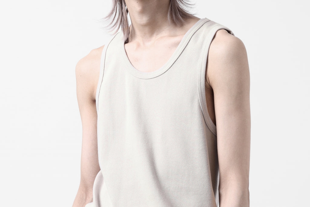 N/07 MINIMAL TANK TOP / SUPER STRETCH BARE TELECO