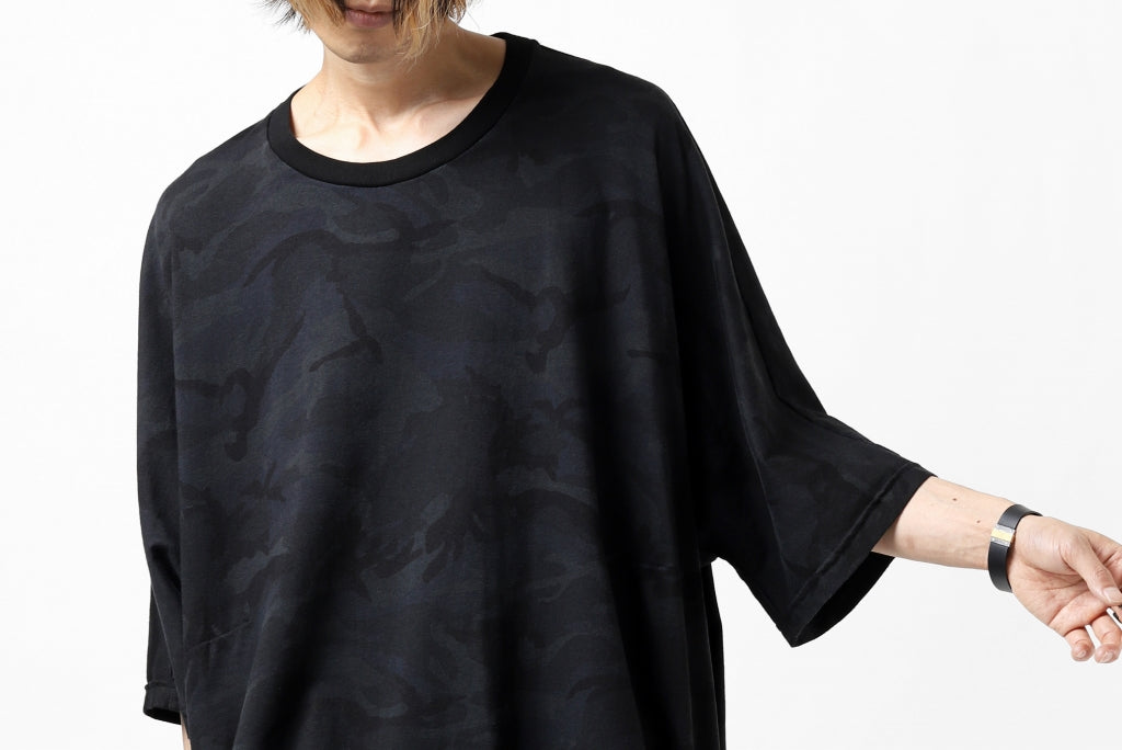 A.F ARTEFACT x LOOM exclusive "dolman" DYEING LOOSEY TOPS / CAMO-FLA JERSEY