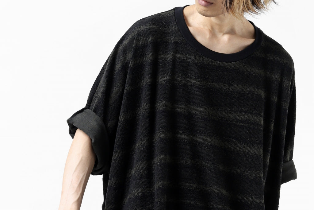 A.F ARTEFACT x LOOM exclusive "dolman" LOOSEY TOPS / 3D-PILE JQ BORDER