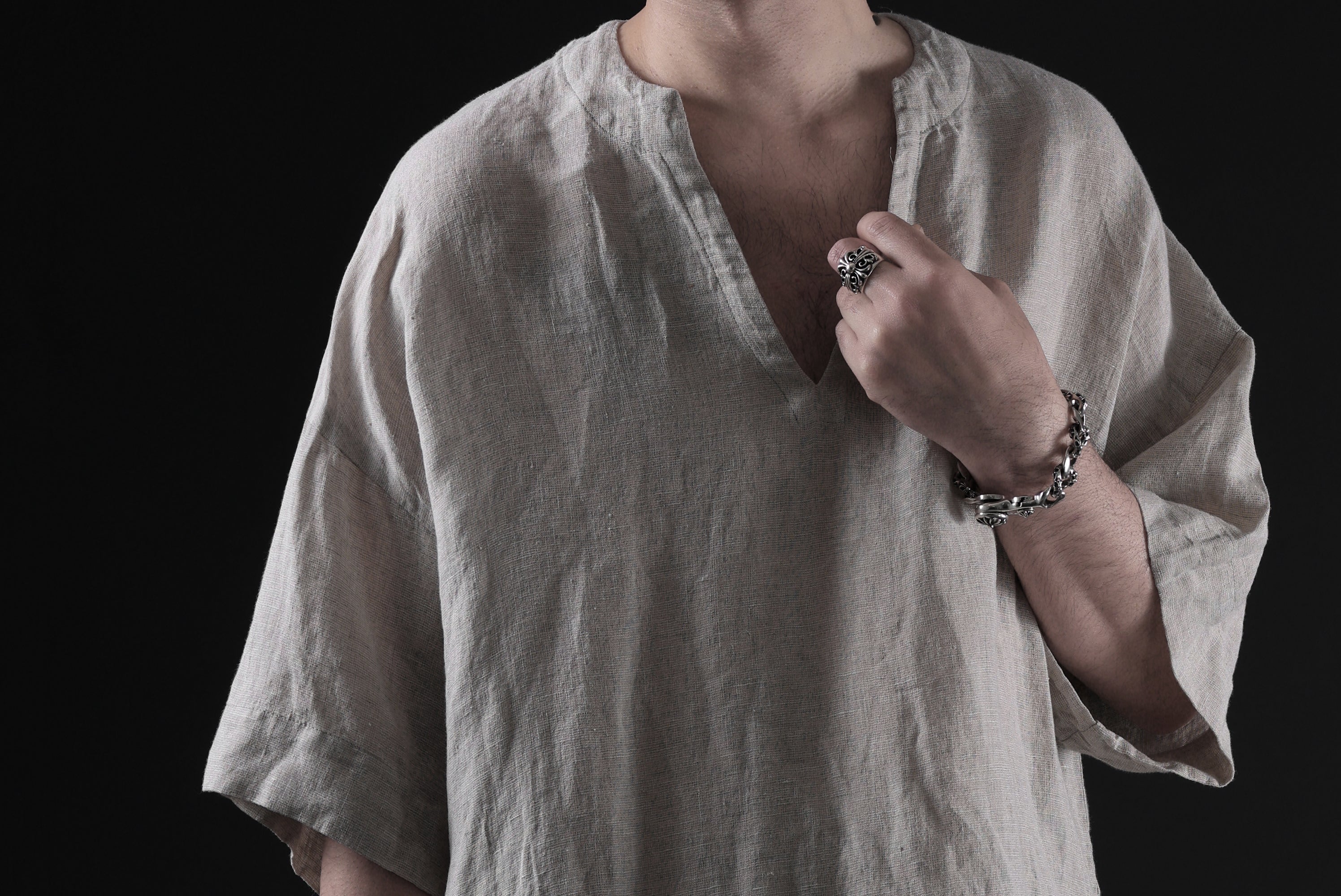 _vital exclusive minimal tunica tops / soft dobby linen