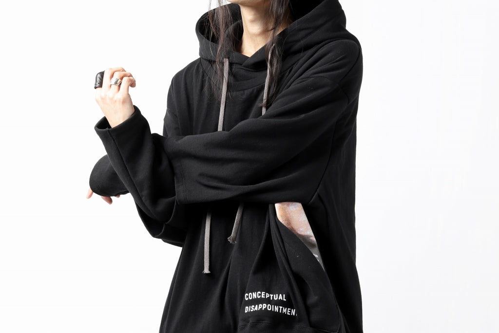 A.F ARTEFACT "BEHIND" DOCKING LAYERED TEE HOODIE