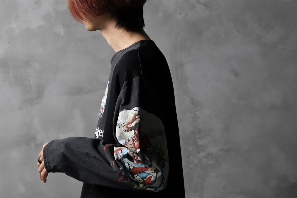 CHANGES VINTAGE REMAKE BOAT-NECK BAND L/S TEE_F