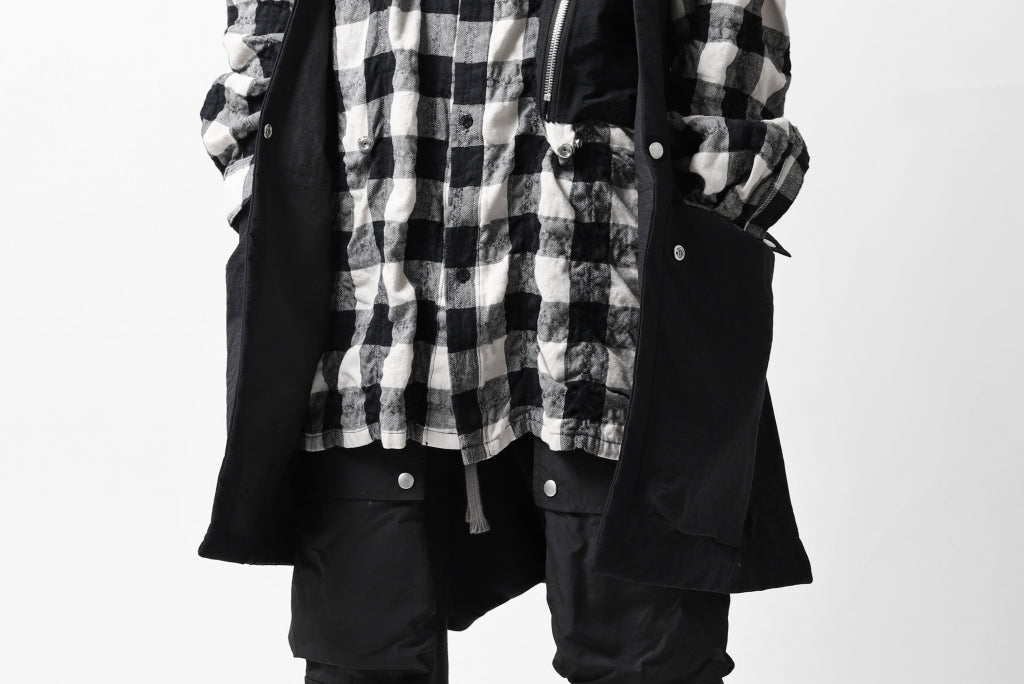 A.F ARTEFACT "Trunk-Show" TACTIC COMBINED SHIRT COAT