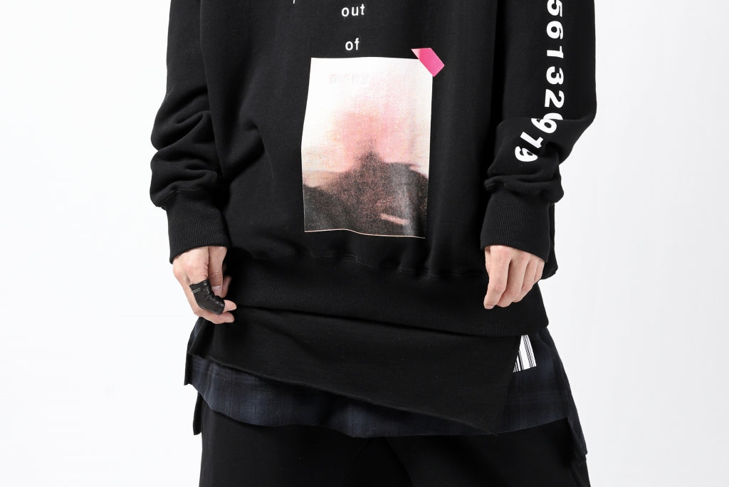 A.F ARTEFACT "NUMBERS" SWEATER HOODIE