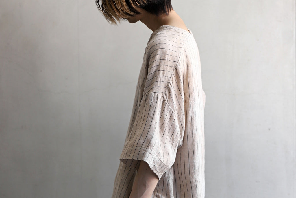 _vital exclusive minimal tunica tops / tea stain dyed linen