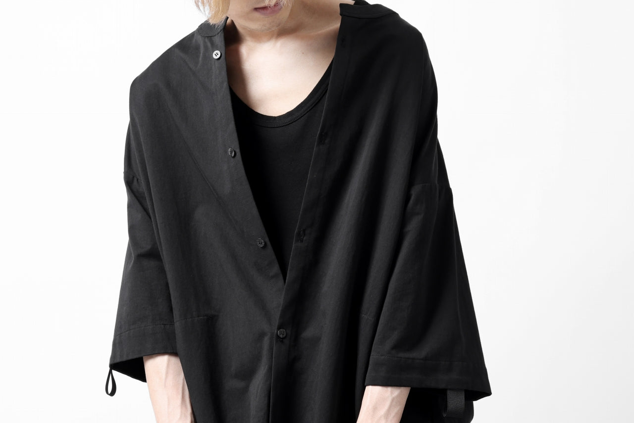 CAPERTICA OVERSIZED H/S TEE / SUVIN COTTON COMPACT JERSEY