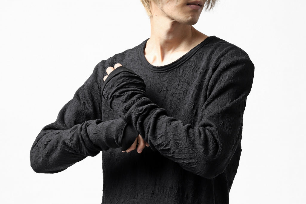 A.F ARTEFACT exclusive "INTERNAL" LAYERED TOPS / BomberHEAT×CRUMPLE JERSEY