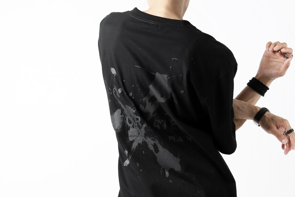 DEFORMATER.® VANISHED PRINT "SPLASH" T-SHIRT