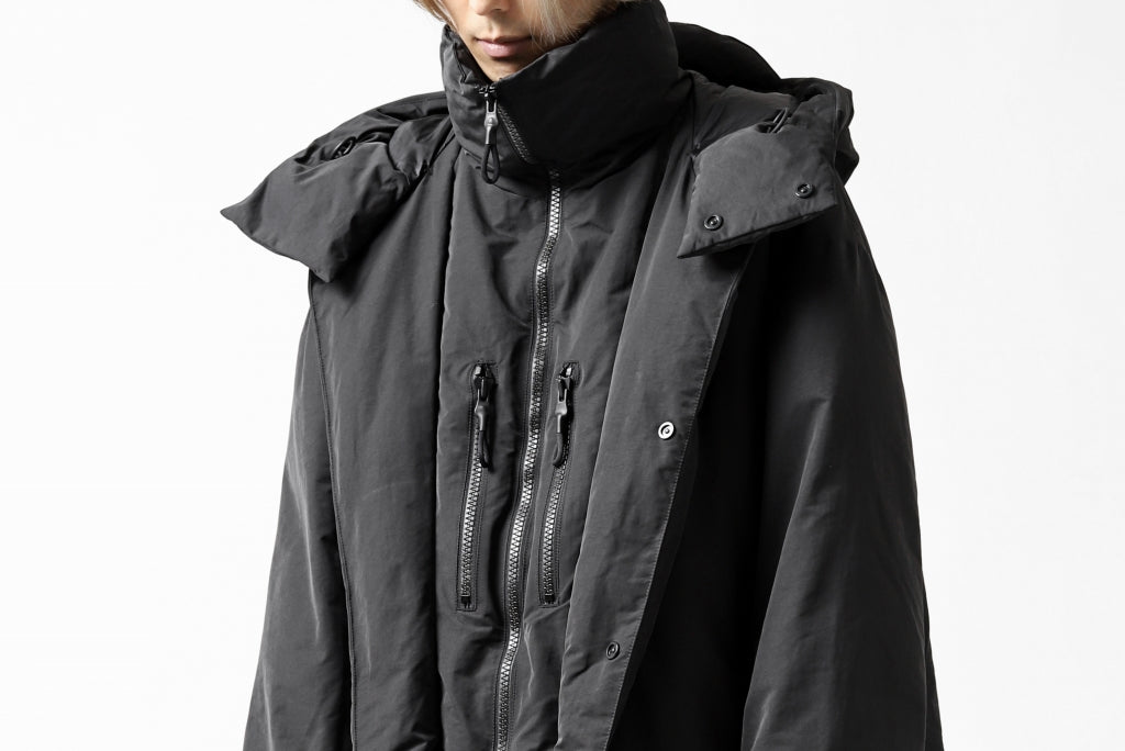 Y-3 Yohji Yamamoto M CH2 DOWN COAT / SUEDED POLY