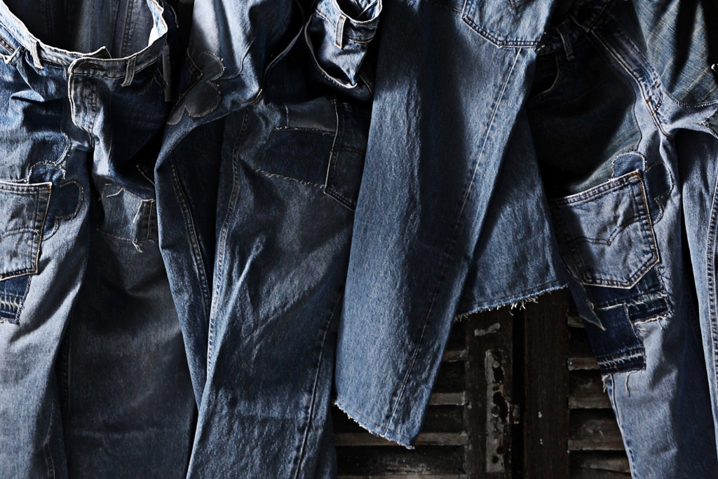 Recommended | Remake Vintage Denim and BDU Trousers - CHANGES.