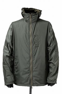 Y's BANG ON! No.117 REVERSIBLE NYLON TWILL HOODED BLOUSON