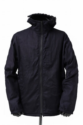 Y's BANG ON! No.117 REVERSIBLE COTTON DENIM & NYLON TWILL HOODED BLOUSON