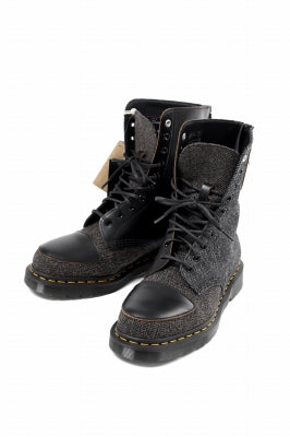 Y's x Dr. Martens 10-EYES BACK ZIP BOOTS / MOON FABRIC