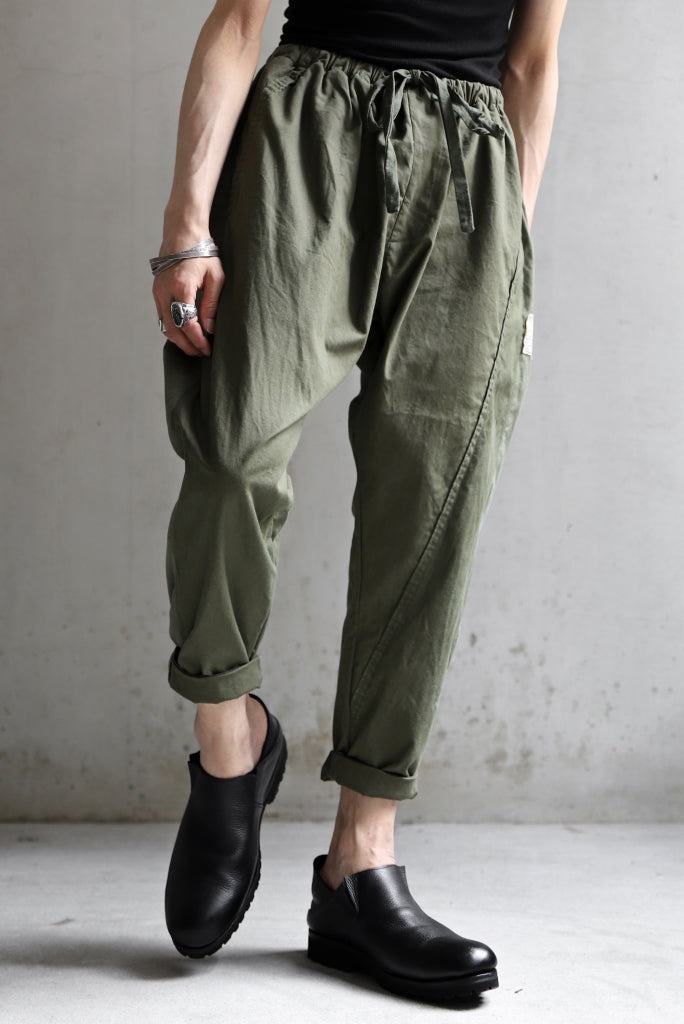 CHANGES VINTAGE REMAKE EASY JOCKEY PANTS / US ARMY SCHLAFCOVER (KHAKI #A)