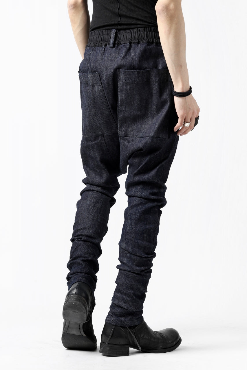 A.F ARTEFACT SARROUEL-SKINNY PANTS STRETCH DENIM