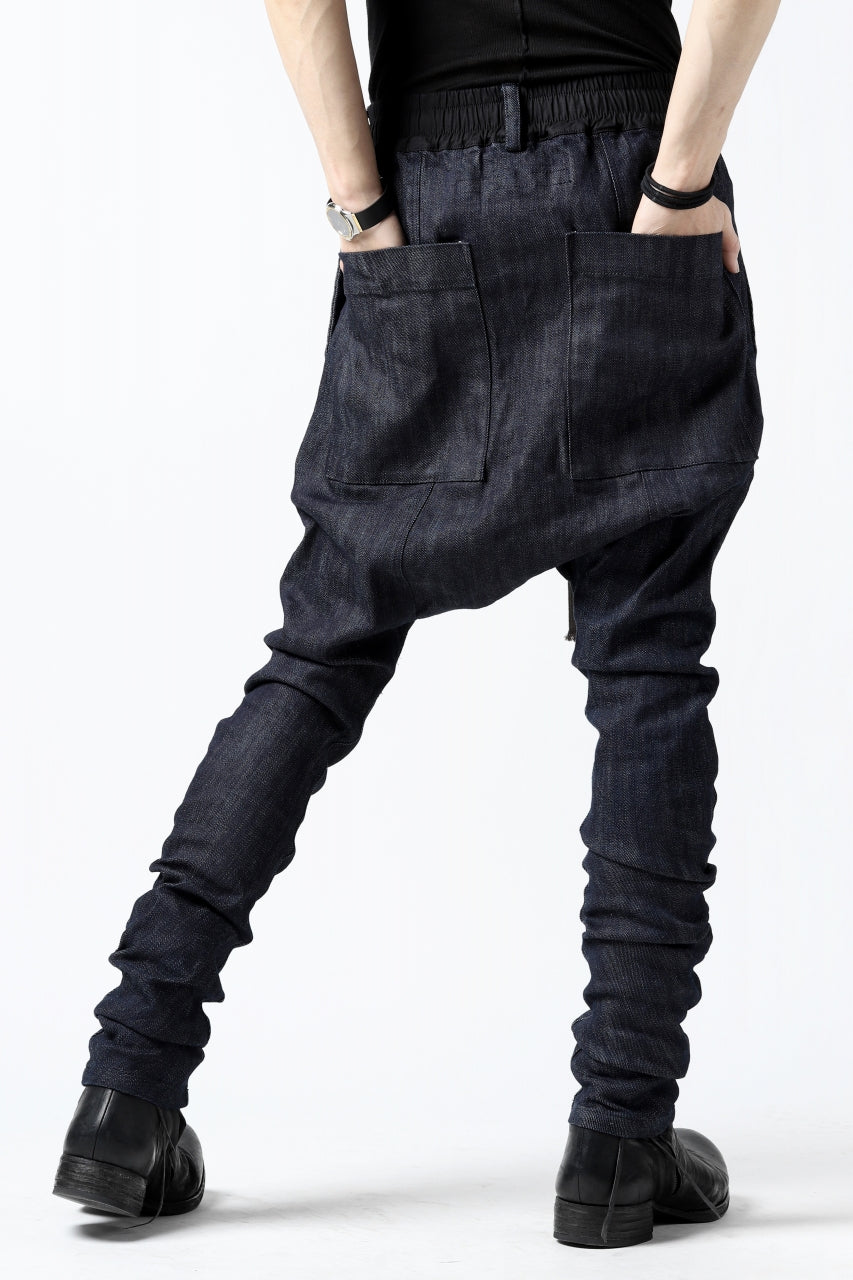 A.F ARTEFACT SARROUEL-SKINNY PANTS STRETCH DENIM