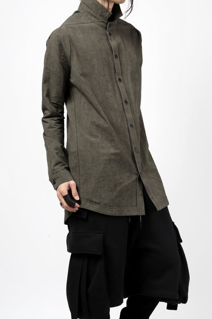 A.F ARTEFACT CLASSIC LONG SLEEVE SHIRT / PURE LINEN