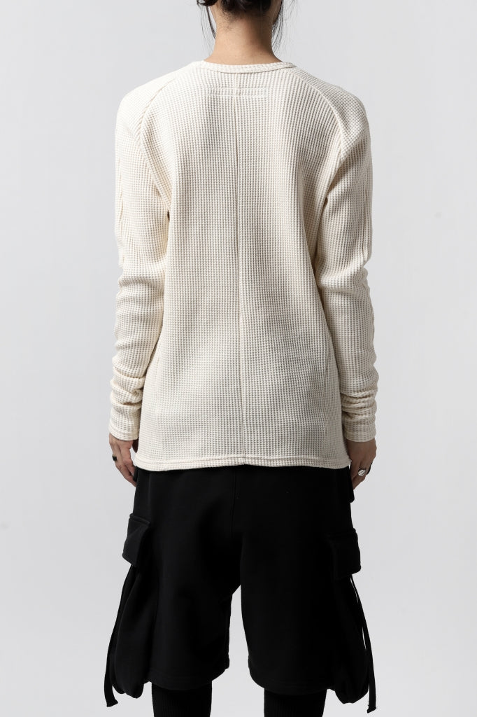 A.F ARTEFACT exclusive 2WAY HIGHNECK TOPS / WAFFLE JERSEY