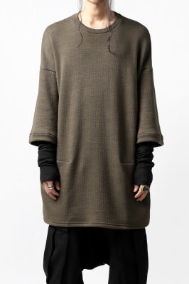 A.F ARTEFACT exclusive LAYERED PULL OVER TOPS