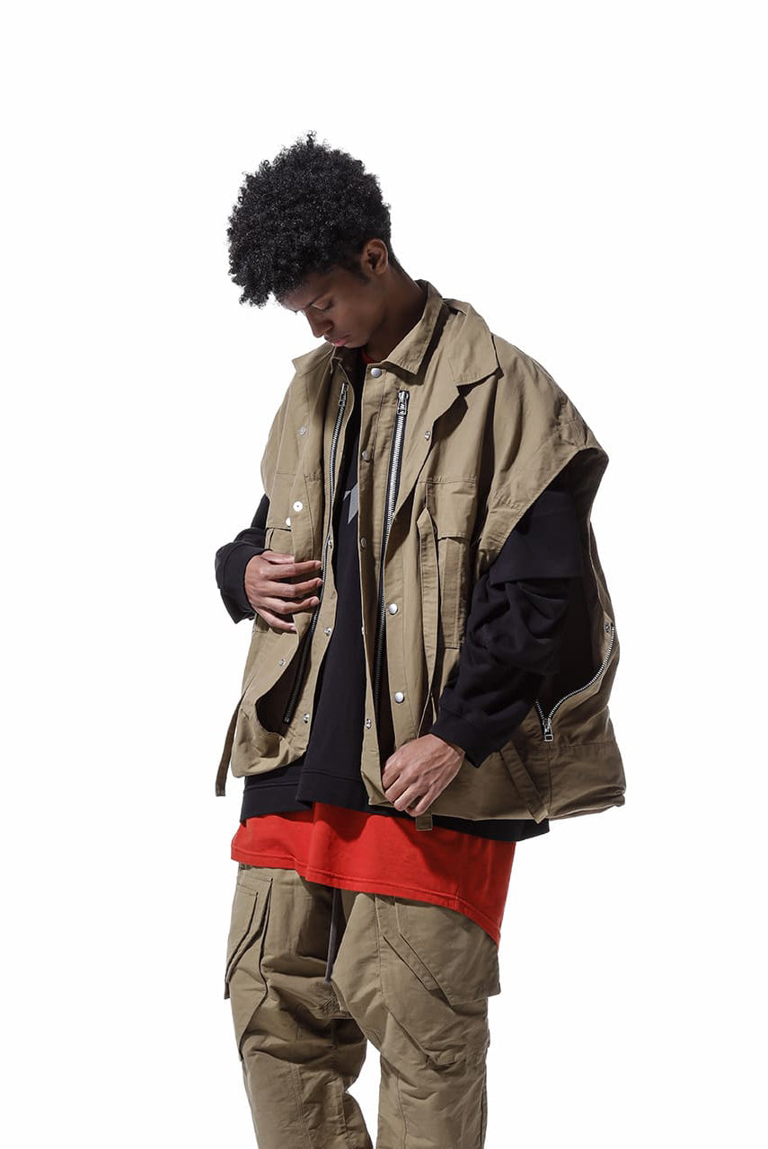 A.F ARTEFACT DOUBLE-LAYERED WORK VEST