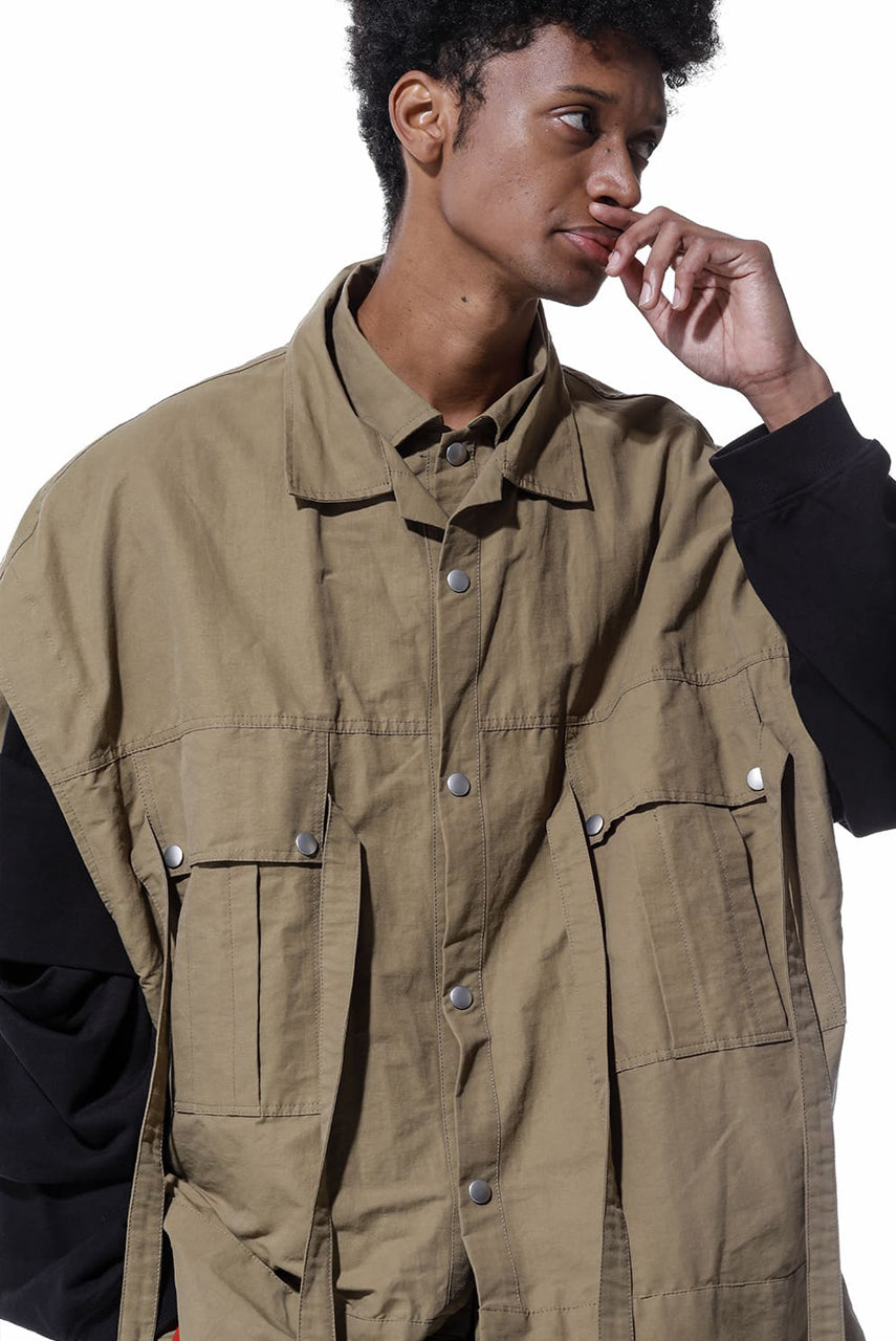 A.F ARTEFACT DOUBLE-LAYERED WORK VEST