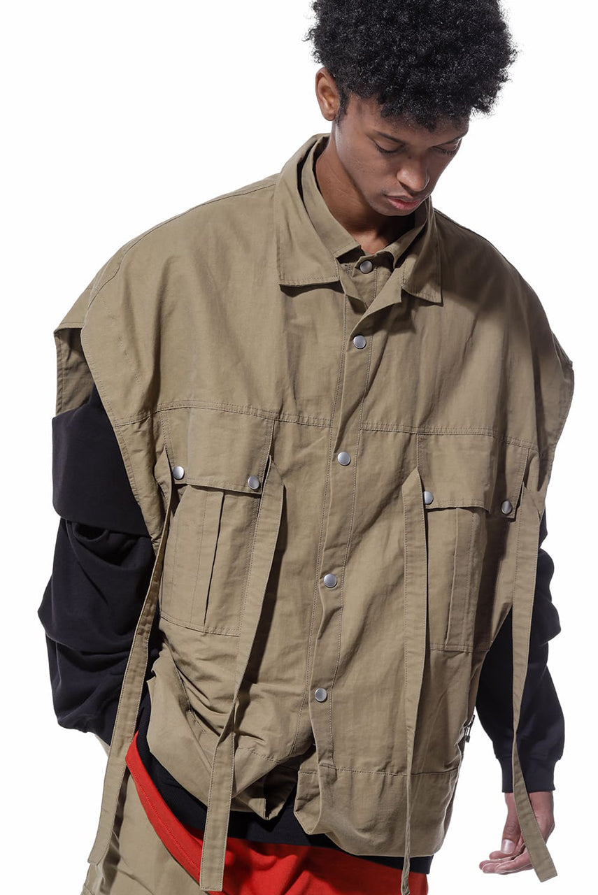 A.F ARTEFACT DOUBLE-LAYERED WORK VEST