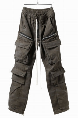 A.F ARTEFACT exclusive RADICAL-ZIP FIELD PANTS / VINTAGE DYED