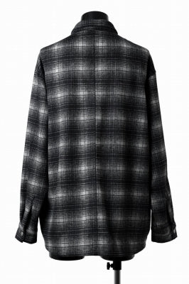 A.F ARTEFACT SNAPPED OVER SHIRT / OMBRE FLANNEL