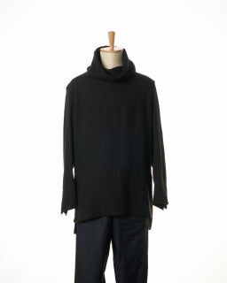 sus-sous sleeping smock / natural dyed linen wool twill